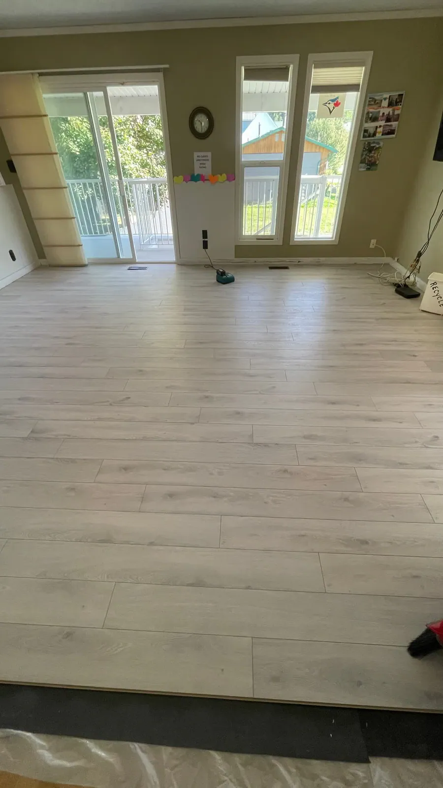 Luxury vinyl flooring by Becker Flooring in the Okanagan